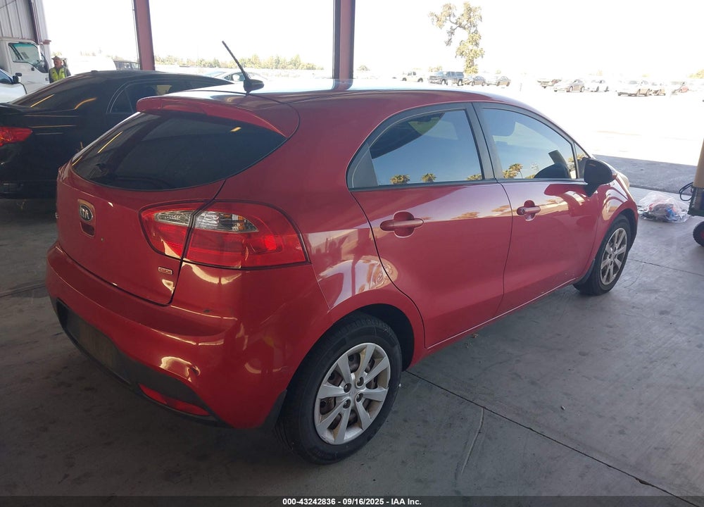 2013 KIA RIO VIN: KNADM5A35D6226756