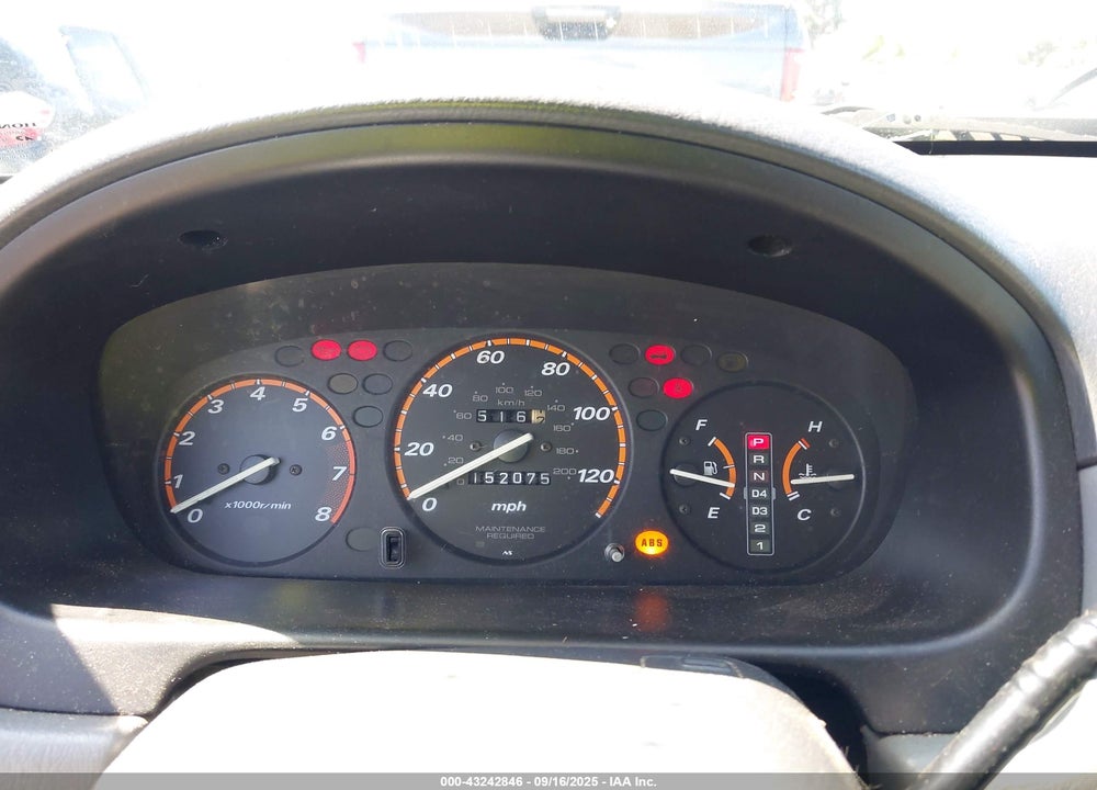 1998 HONDA CR-V EX VIN: JHLRD1863WC077000
