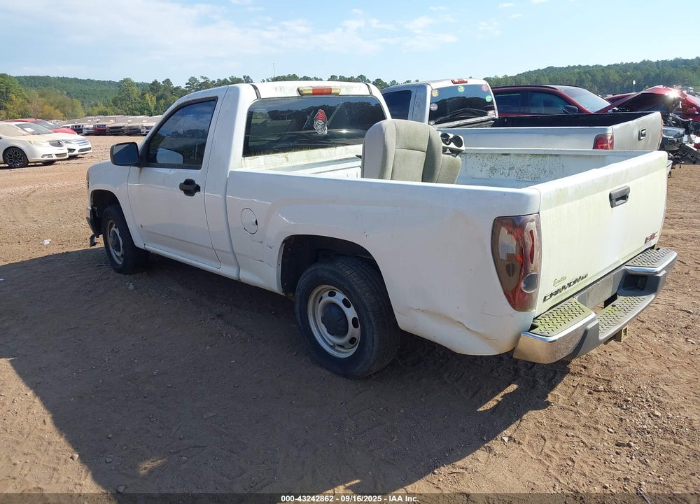 2007 GMC CANYON WORK TRUCK VIN: 1GTCS149378108128