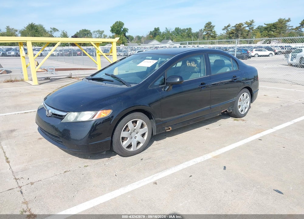 2007 HONDA CIVIC LX VIN: 1HGFA16577L073179