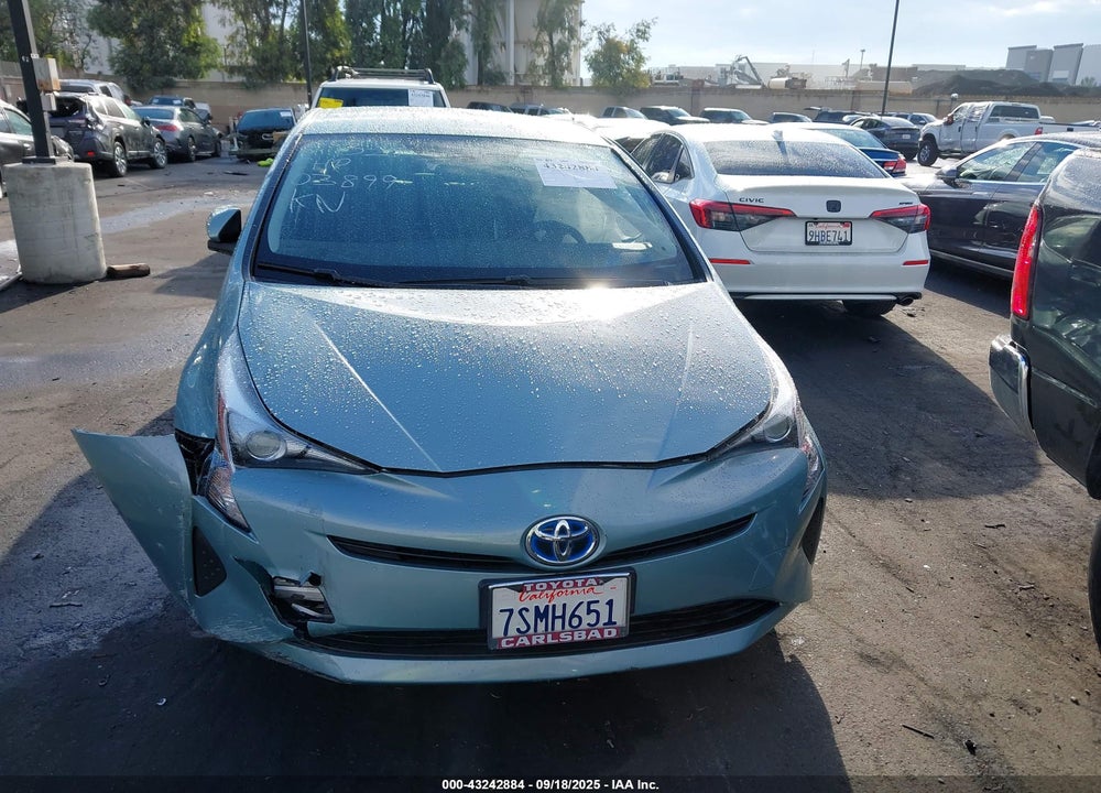 2016 TOYOTA PRIUS TWO VIN: JTDKBRFUXG3003899