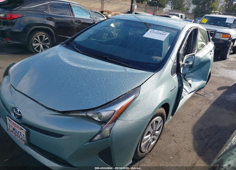 2016 TOYOTA PRIUS TWO VIN: JTDKBRFUXG3003899