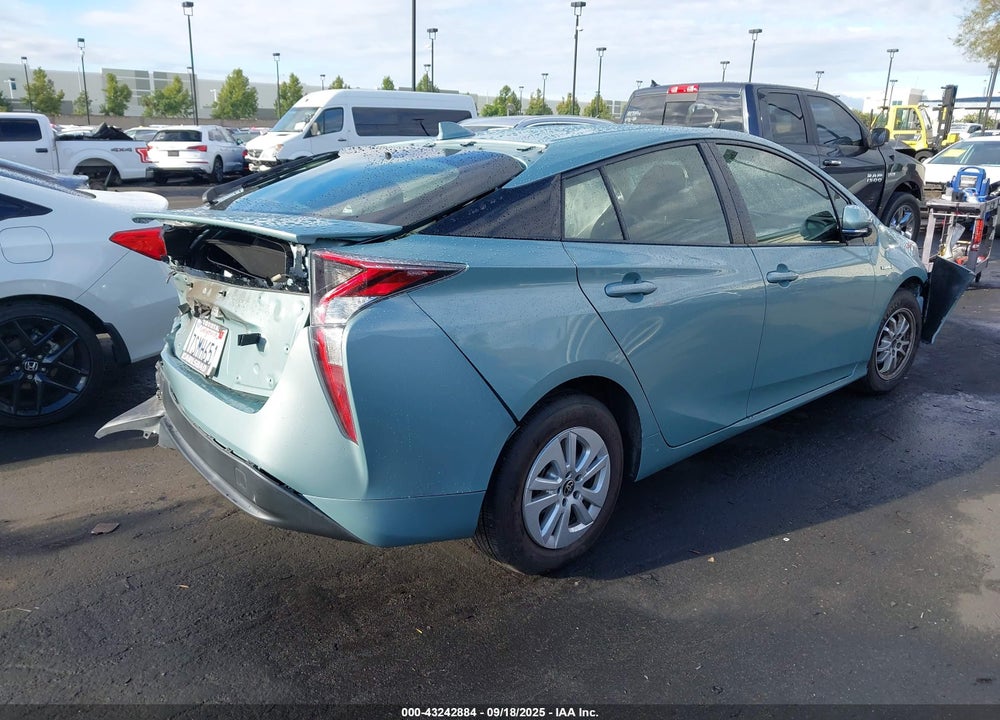 2016 TOYOTA PRIUS TWO VIN: JTDKBRFUXG3003899