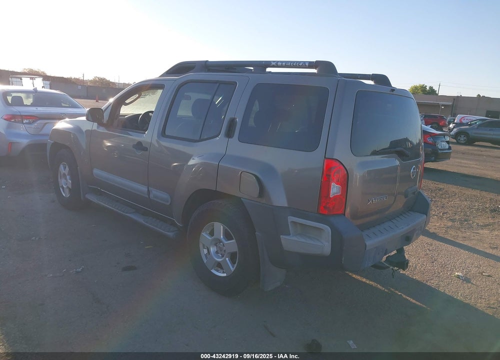 2006 NISSAN XTERRA S VIN: 5N1AN08U96C539152