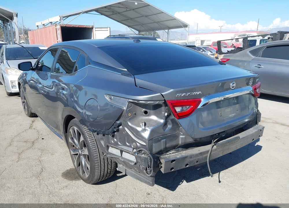 2016 NISSAN MAXIMA 3.5 SR VIN: 1N4AA6AP3GC410533