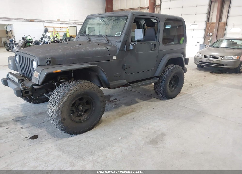 2000 JEEP WRANGLER SPORT VIN: 1J4FA49S4YP753434