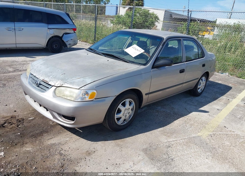 2002 TOYOTA COROLLA CE VIN: 1NXBR12E42Z582012