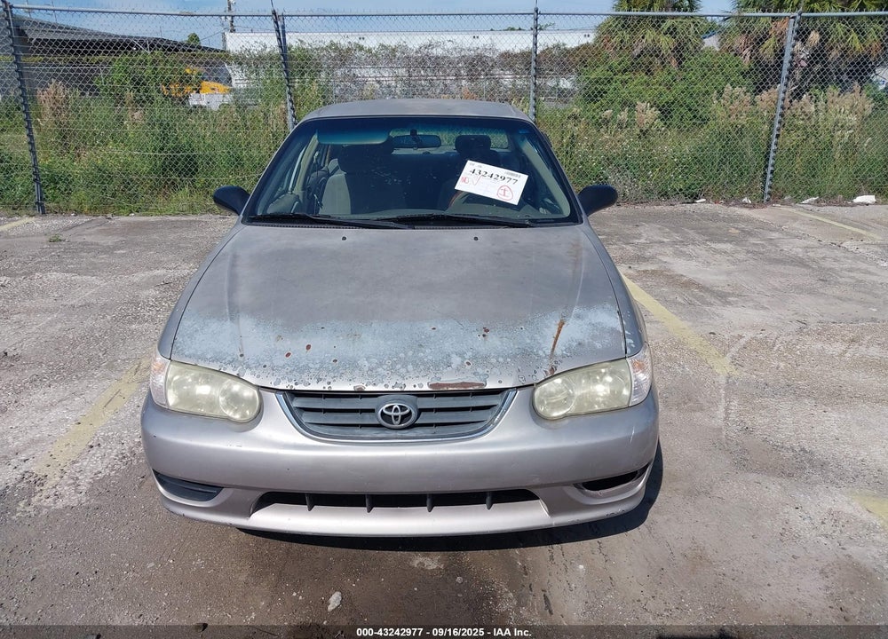 2002 TOYOTA COROLLA CE VIN: 1NXBR12E42Z582012