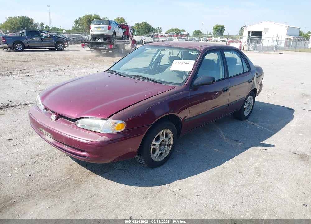 1998 CHEVROLET PRIZM LSI VIN: 1Y1SK5280WZ444904