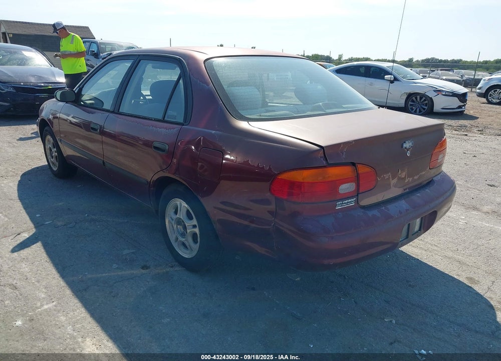 1998 CHEVROLET PRIZM LSI VIN: 1Y1SK5280WZ444904