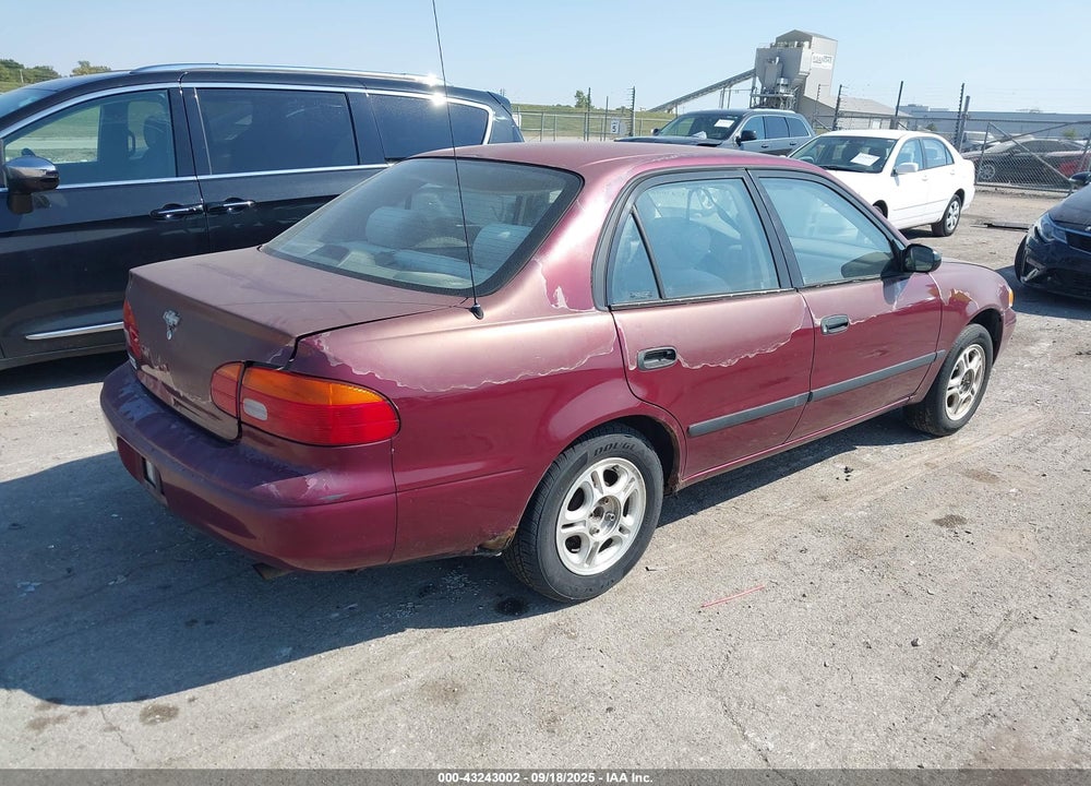 1998 CHEVROLET PRIZM LSI VIN: 1Y1SK5280WZ444904