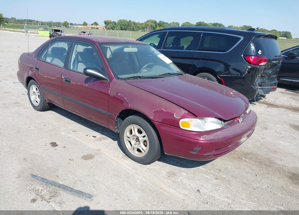 1998 CHEVROLET PRIZM LSI VIN: 1Y1SK5280WZ444904