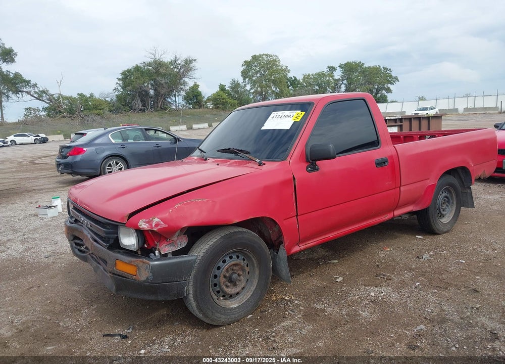1990 TOYOTA PICKUP 1/2 TON SHORT WHEELBASE VIN: JT4RN81R3L5054694