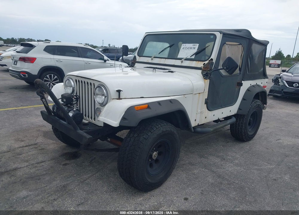 1977 JEEP CJ VIN: J7A93AH118974