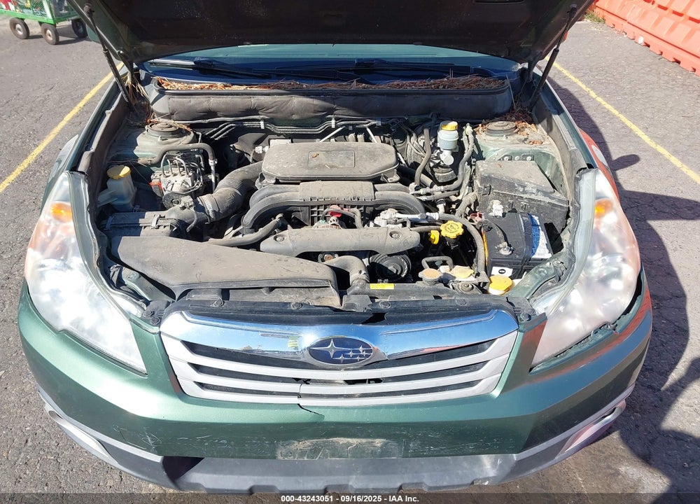 2012 SUBARU OUTBACK 2.5I PREMIUM VIN: 4S4BRBGC1C3302194