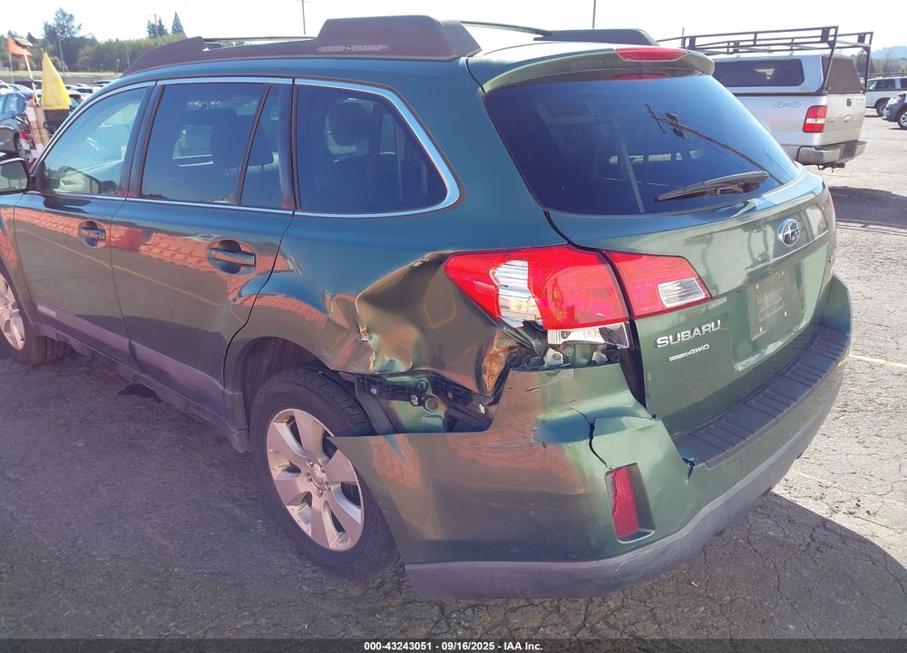 2012 SUBARU OUTBACK 2.5I PREMIUM VIN: 4S4BRBGC1C3302194