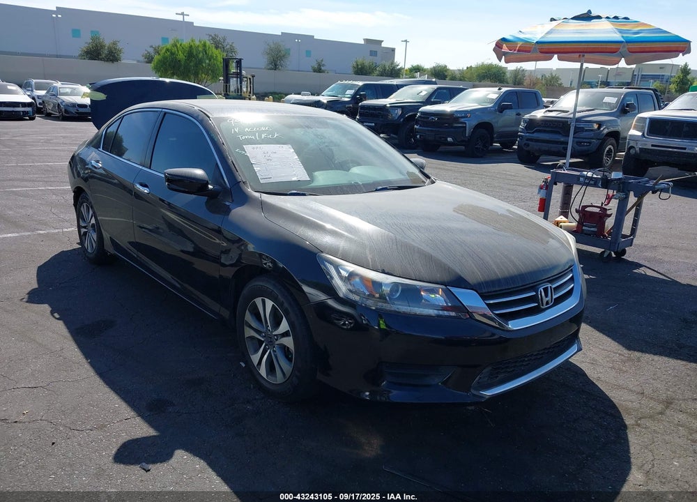 2014 HONDA ACCORD LX VIN: 1HGCR2F36EA122204