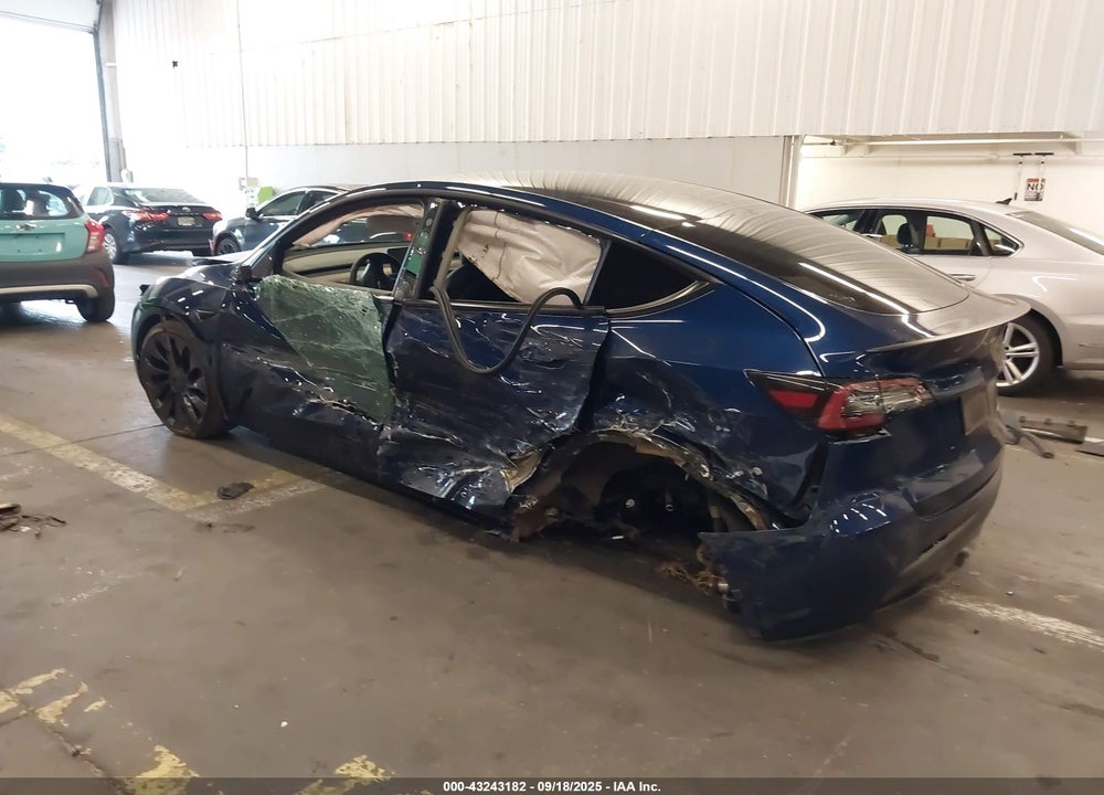 2021 TESLA MODEL Y PERFORMANCE DUAL MOTOR ALL-WHEEL DRIVE VIN: 5YJYGDEF9MF230520