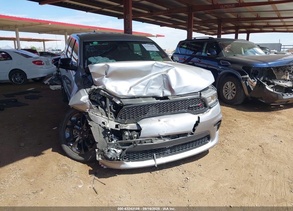 2021 DODGE DURANGO SXT PLUS RWD VIN: 1C4RDHAG1MC846499