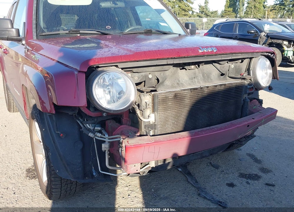 2012 JEEP PATRIOT VIN: 1C4NJPBB8CD526674