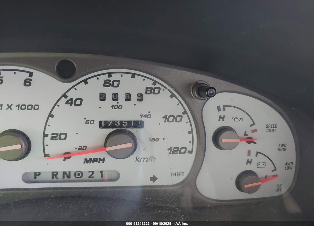 1997 RANGER FORD  SPLASH/XL/XLT VIN: 1FTCR10A8VTA42293