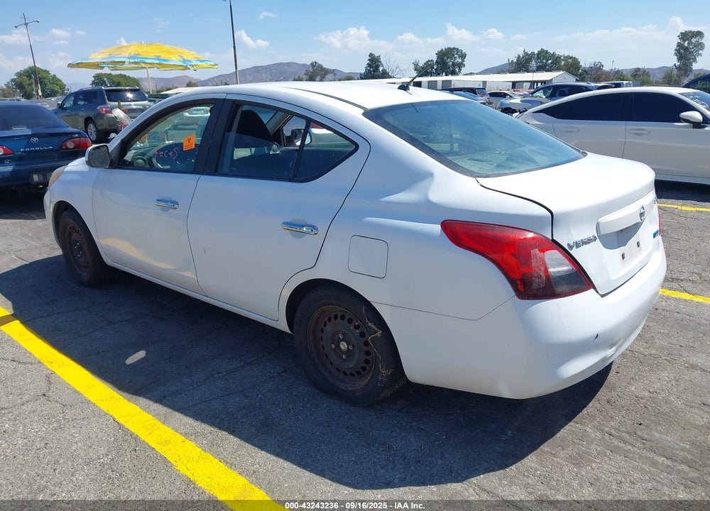 2012 NISSAN VERSA VIN: 3N1CN7AP1CL819516