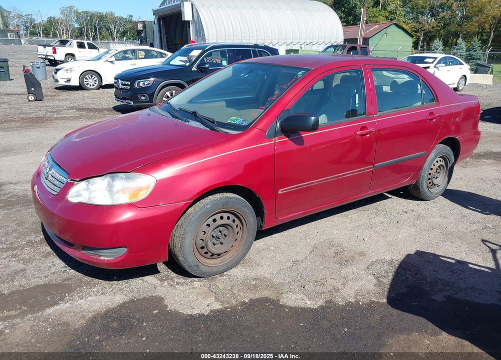 2007 TOYOTA COROLLA CE VIN: 2T1BR32E77C833643