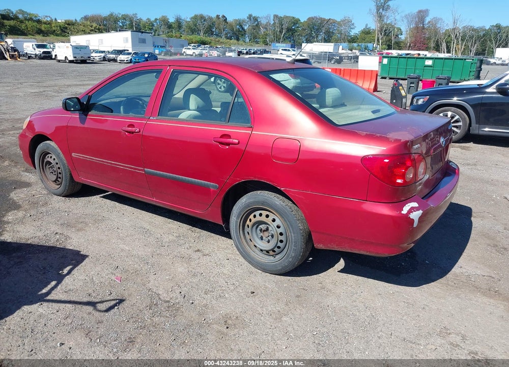 2007 TOYOTA COROLLA CE VIN: 2T1BR32E77C833643
