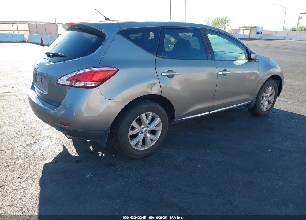 2012 NISSAN MURANO S VIN: JN8AZ1MU2CW119235