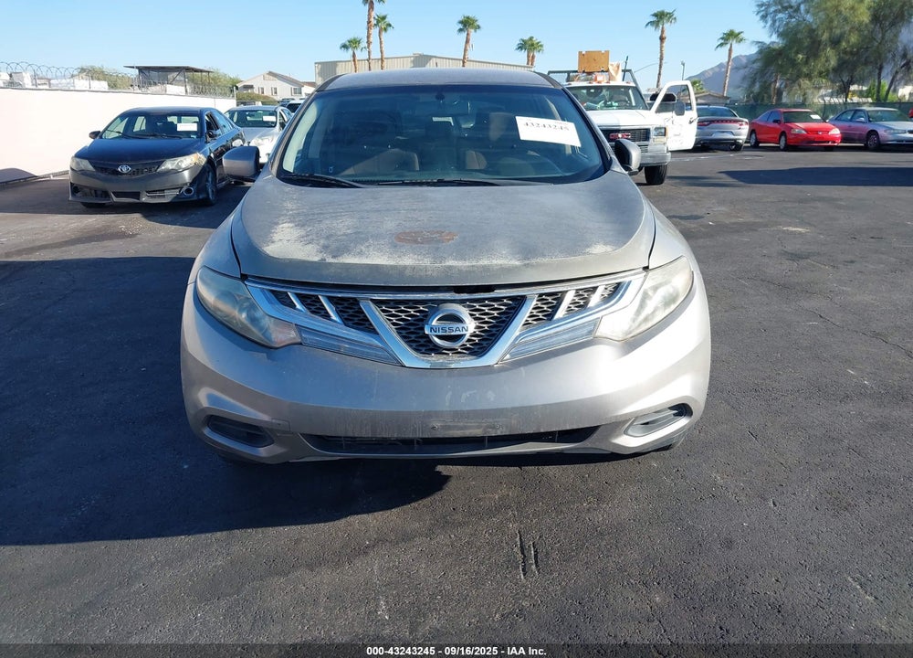 2012 NISSAN MURANO S VIN: JN8AZ1MU2CW119235