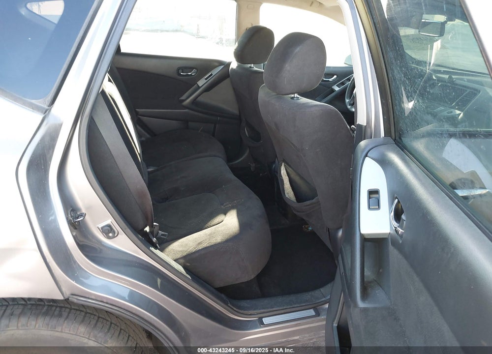 2012 NISSAN MURANO S VIN: JN8AZ1MU2CW119235