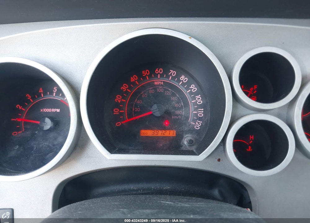 2009 TOYOTA TUNDRA GRADE 4.7L V8 VIN: 5TFRT54129X029096