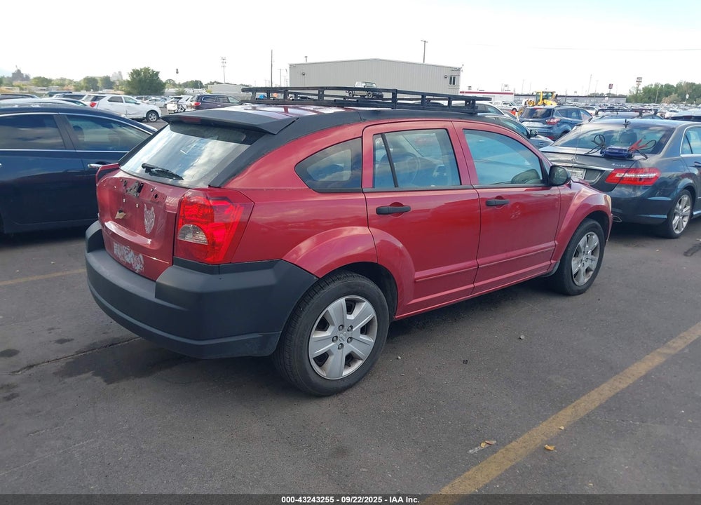 2007 DODGE CALIBER SXT VIN: 1B3HB48B77D526317