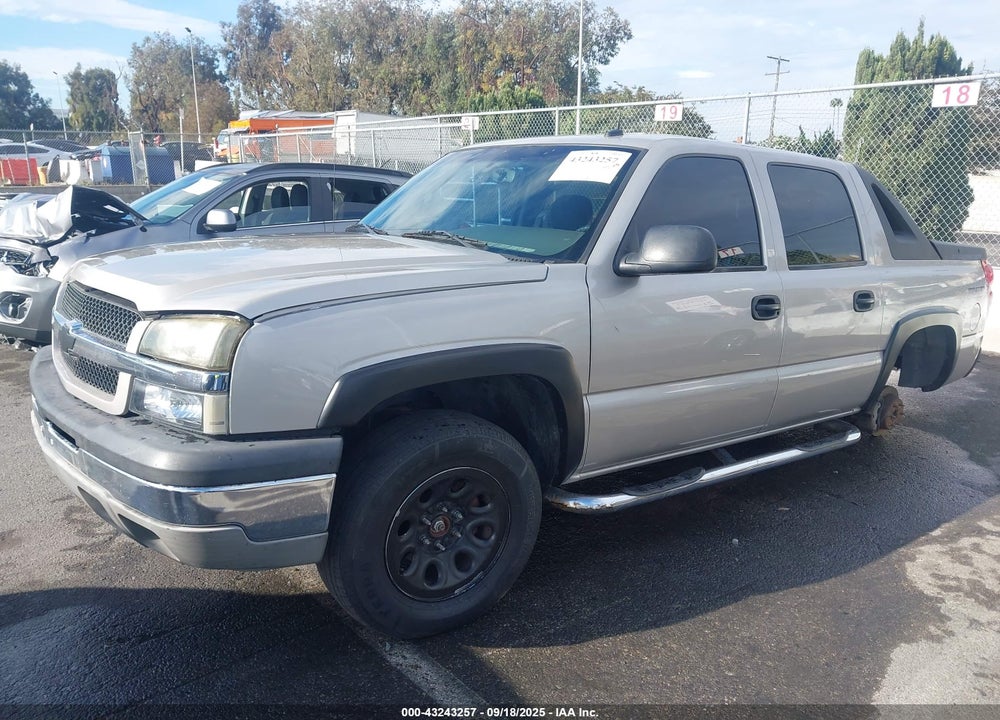 2004 CHEVROLET AVALANCHE 1500 VIN: 3GNEK12T54G122214
