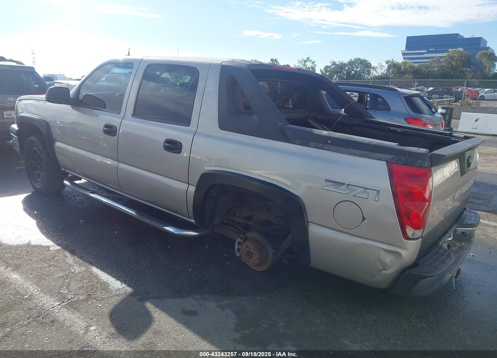2004 CHEVROLET AVALANCHE 1500 VIN: 3GNEK12T54G122214