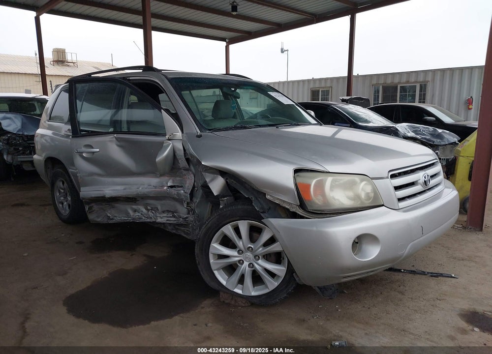 2004 TOYOTA HIGHLANDER V6 VIN: JTEDP21A040038524