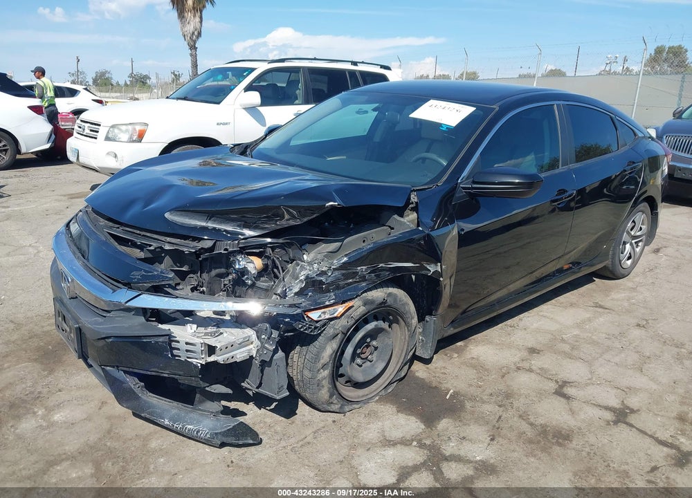 2018 HONDA CIVIC VIN: 2HGFC2F56JH608250