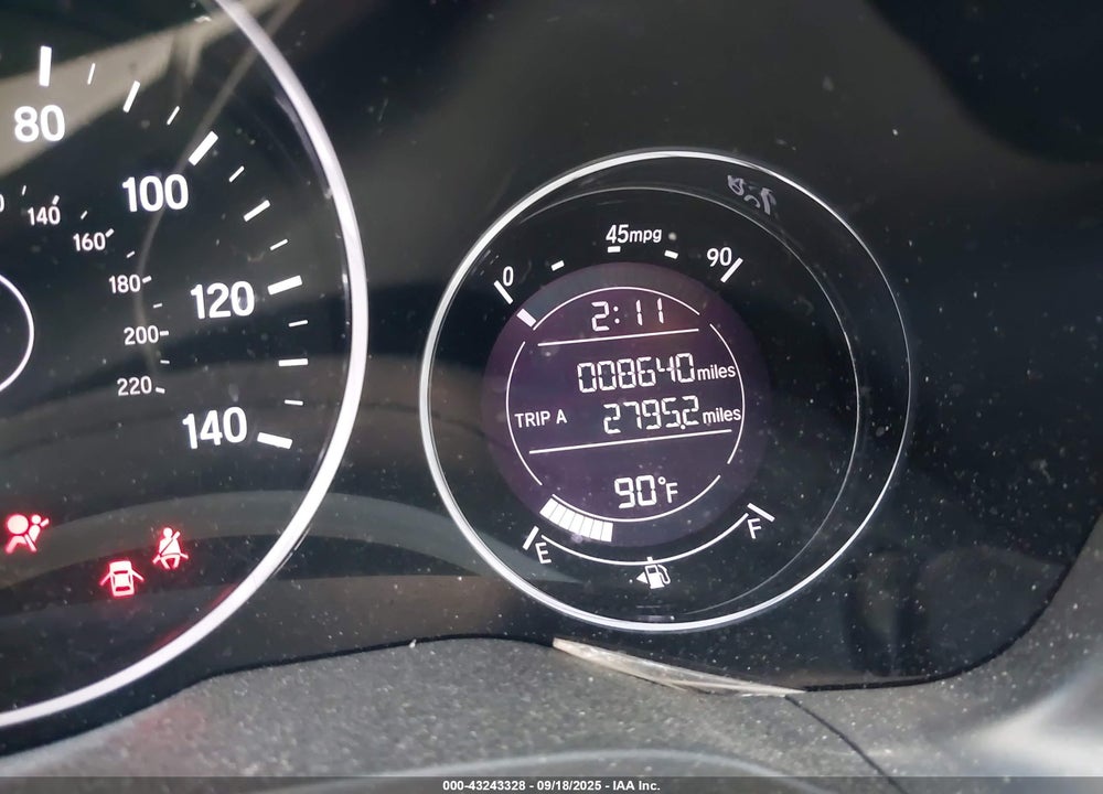2021 HONDA HR-V VIN: 3CZRU6H32MM740918