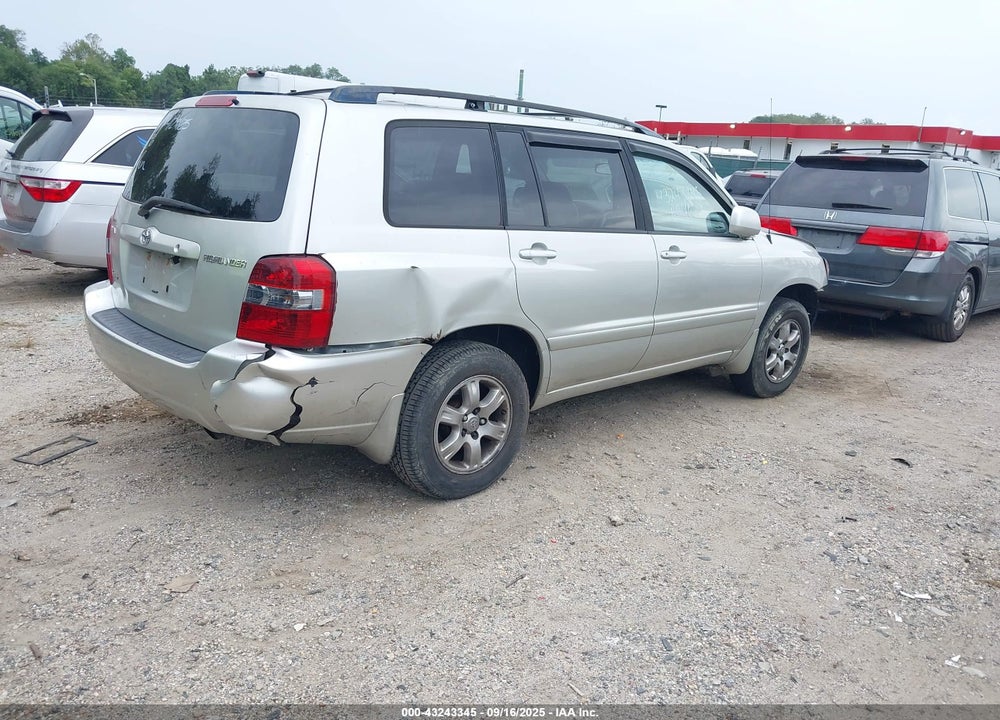 2004 TOYOTA HIGHLANDER V6 VIN: JTEEP21A840005436