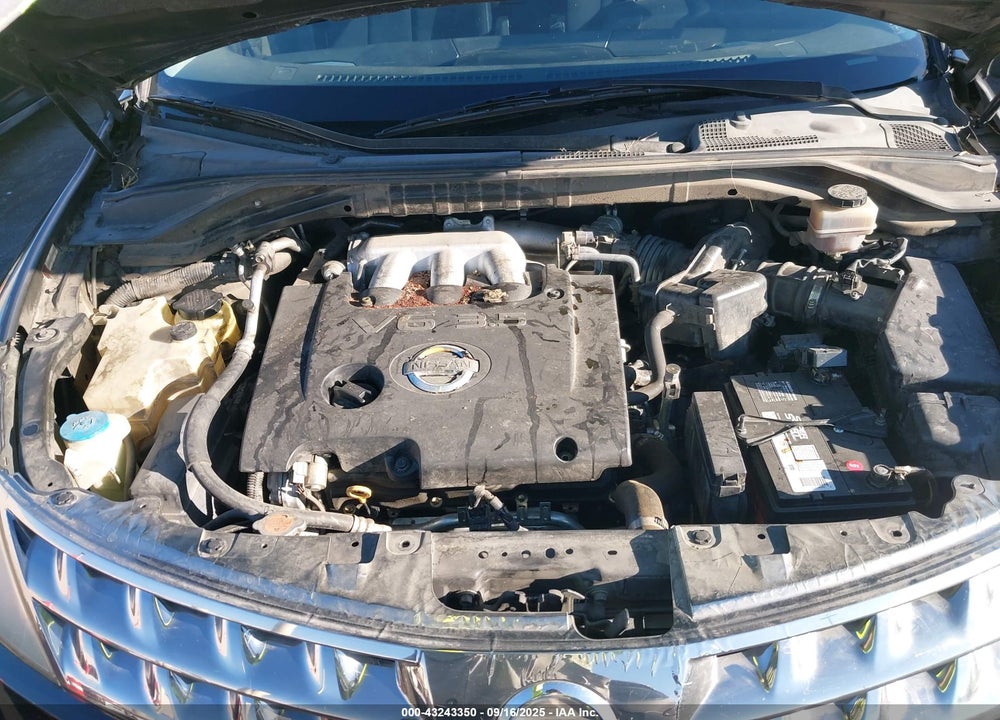 2007 NISSAN MURANO S VIN: JN8AZ08T37W524344