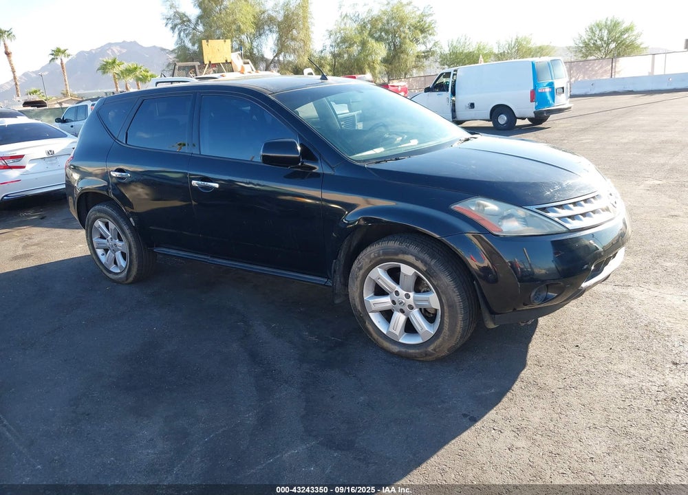 2007 NISSAN MURANO S VIN: JN8AZ08T37W524344