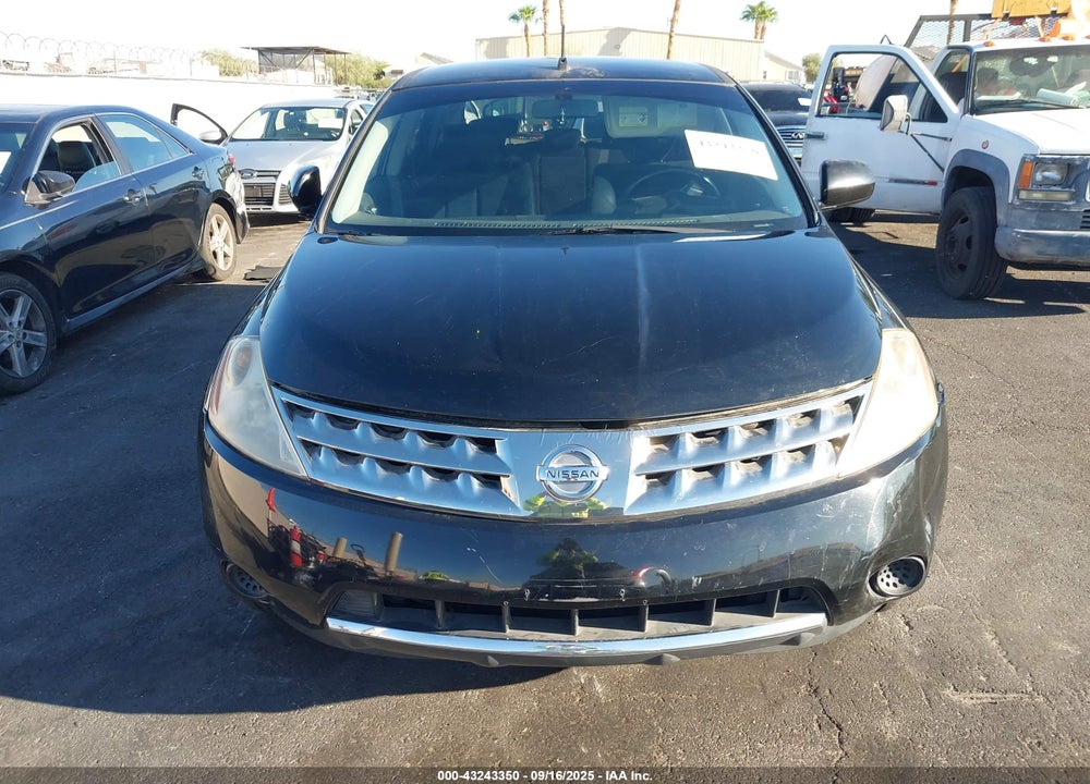 2007 NISSAN MURANO S VIN: JN8AZ08T37W524344