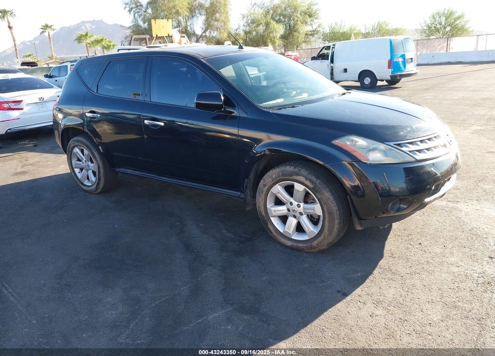 2007 NISSAN MURANO S VIN: JN8AZ08T37W524344
