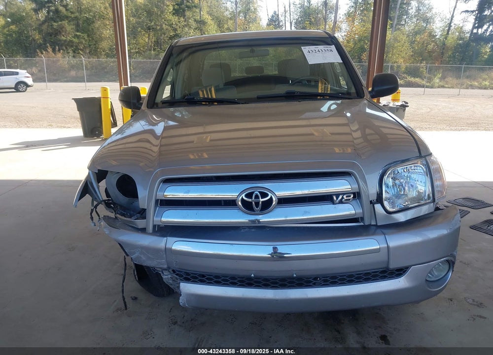 2006 TOYOTA TUNDRA SR5 V8 VIN: 5TBDT44176S521685