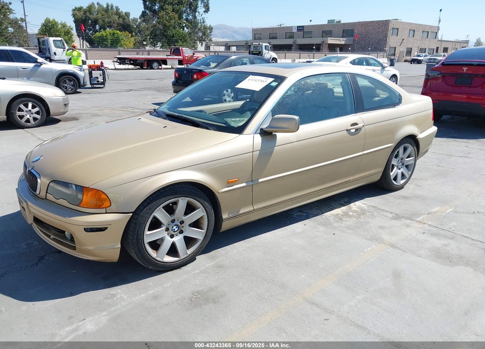 2001 BMW 325CI VIN: WBABN33431JW57832