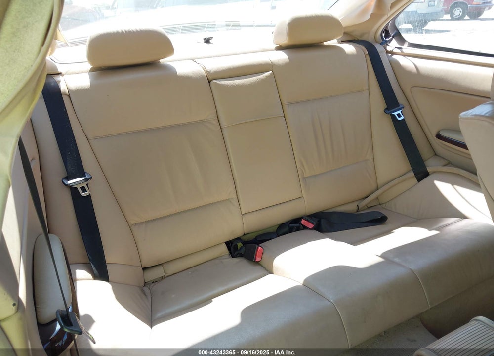 2001 BMW 325CI VIN: WBABN33431JW57832