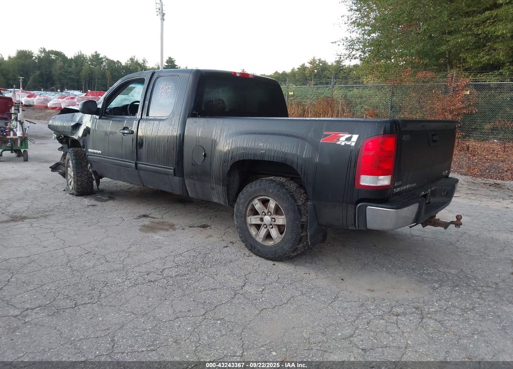 2012 GMC SIERRA 1500 SLE VIN: 1GTR2VE76CZ302512
