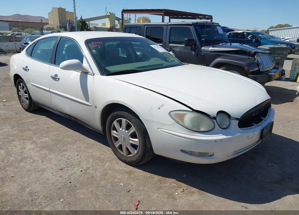 2006 BUICK LACROSSE CX VIN: 2G4WC582061168914