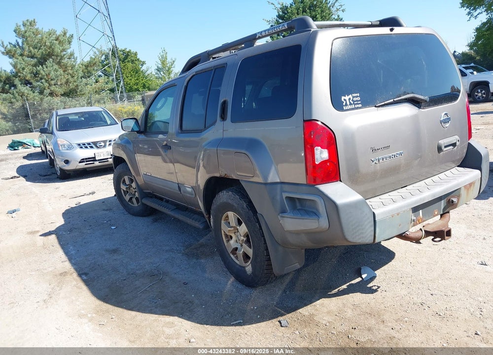 2006 NISSAN XTERRA VIN: 5N1AN08W66C535495