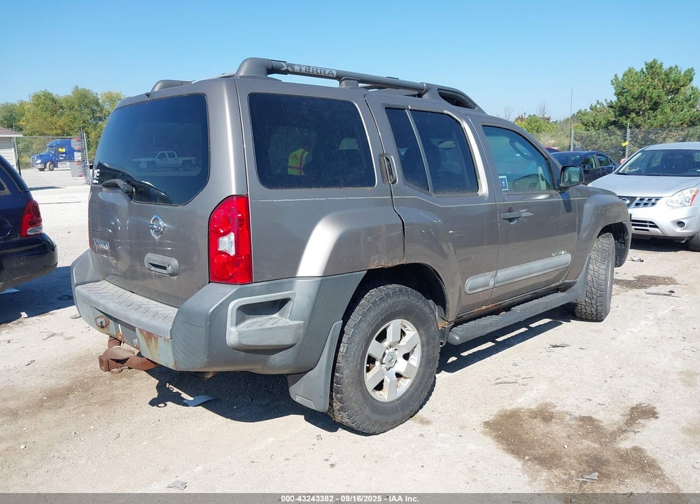 2006 NISSAN XTERRA VIN: 5N1AN08W66C535495
